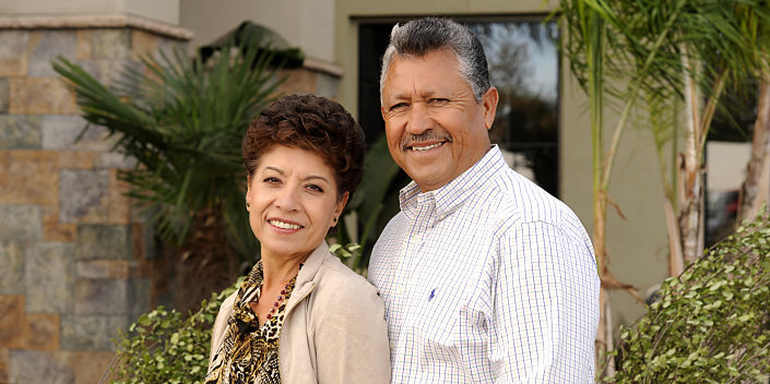 Jesse and Rosa Manriquez at Mission Hope Cancer Center