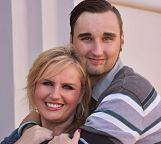 Trauma patient Zachery Gallagher hugs mom