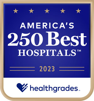 Logo for Healthgrades Best 250