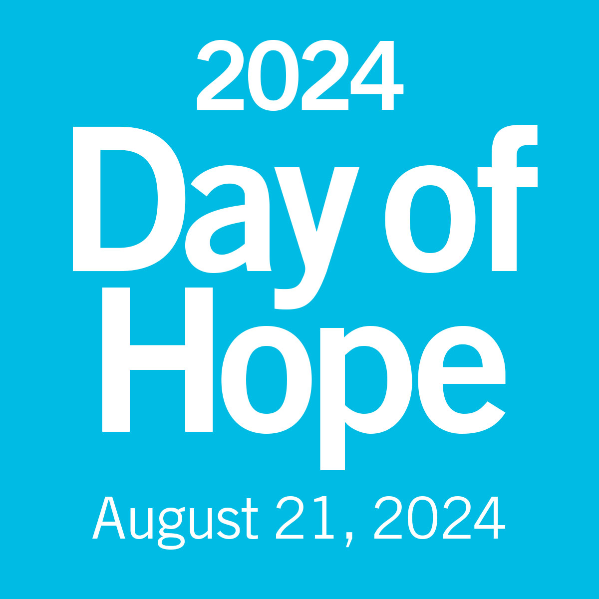 Day of Hope 2024 Banner