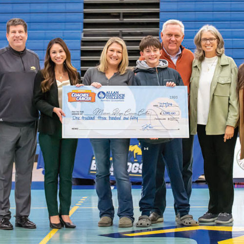 Santa Maria City Rangers Check Presentation