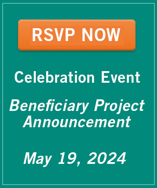Celebration Event Text Box with RSVP button