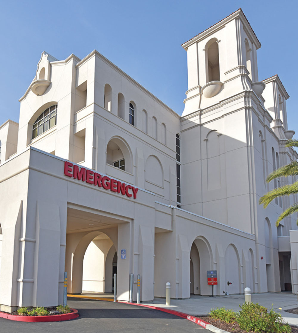 Marian Regional Medical Center, Emergency Entrance exterior