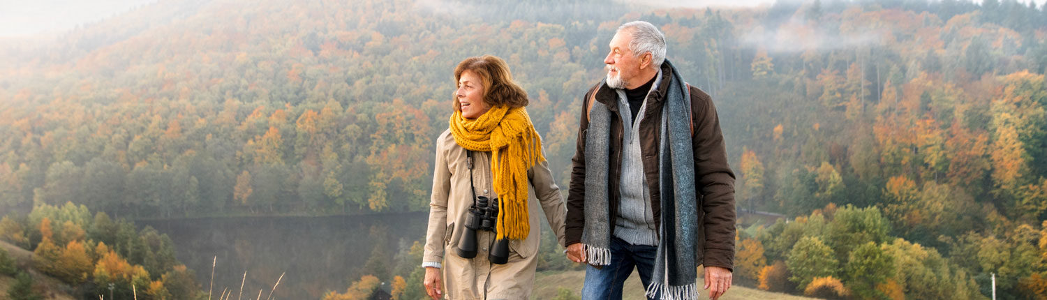 Senior Couple Hiking