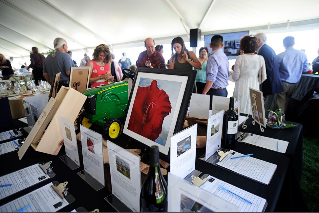 Silent Auction Table