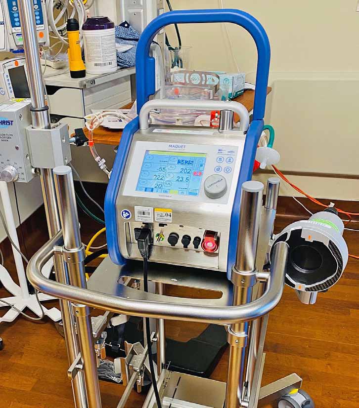 Marian's ECMO machine