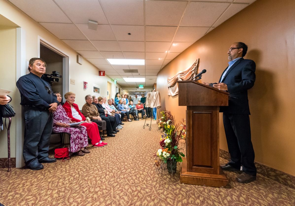 Dr. Samir Bhatt speaking