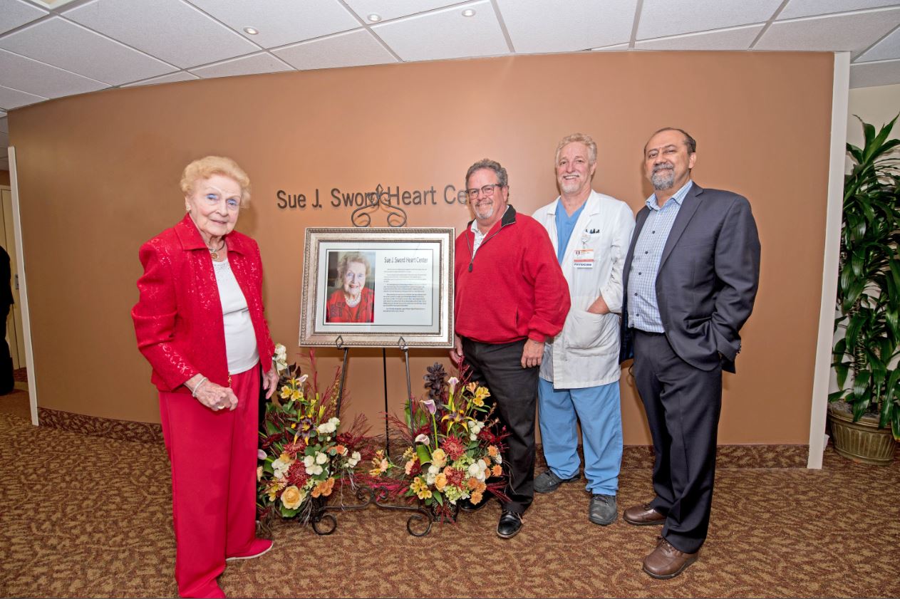 Sue J. Sword with Cardiologists