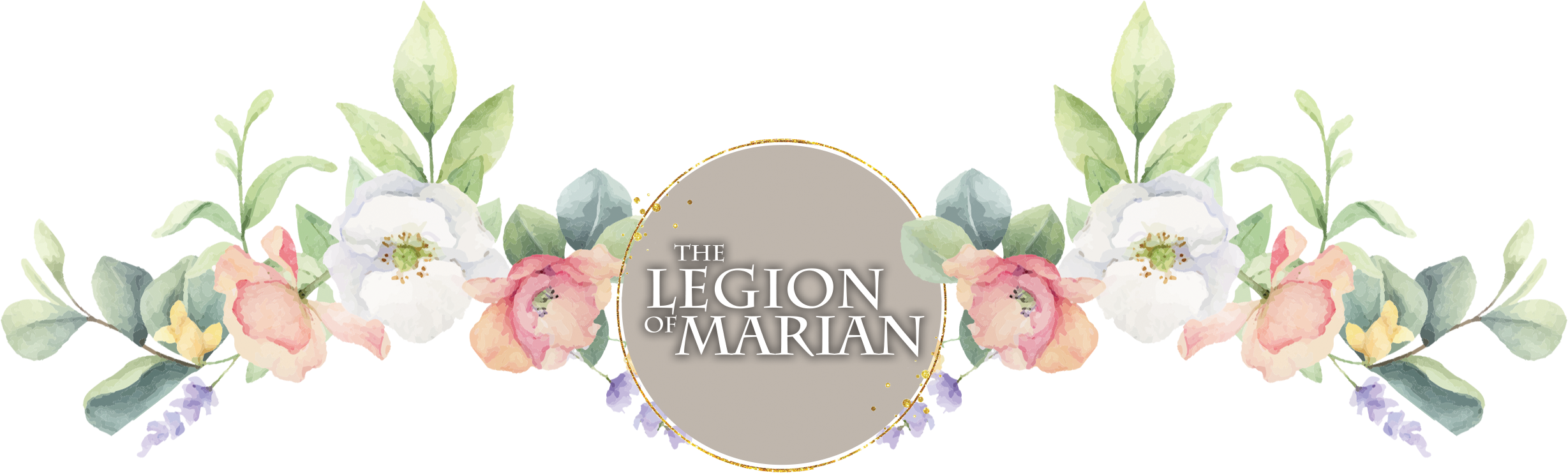 Legion of Marian Floral Banner